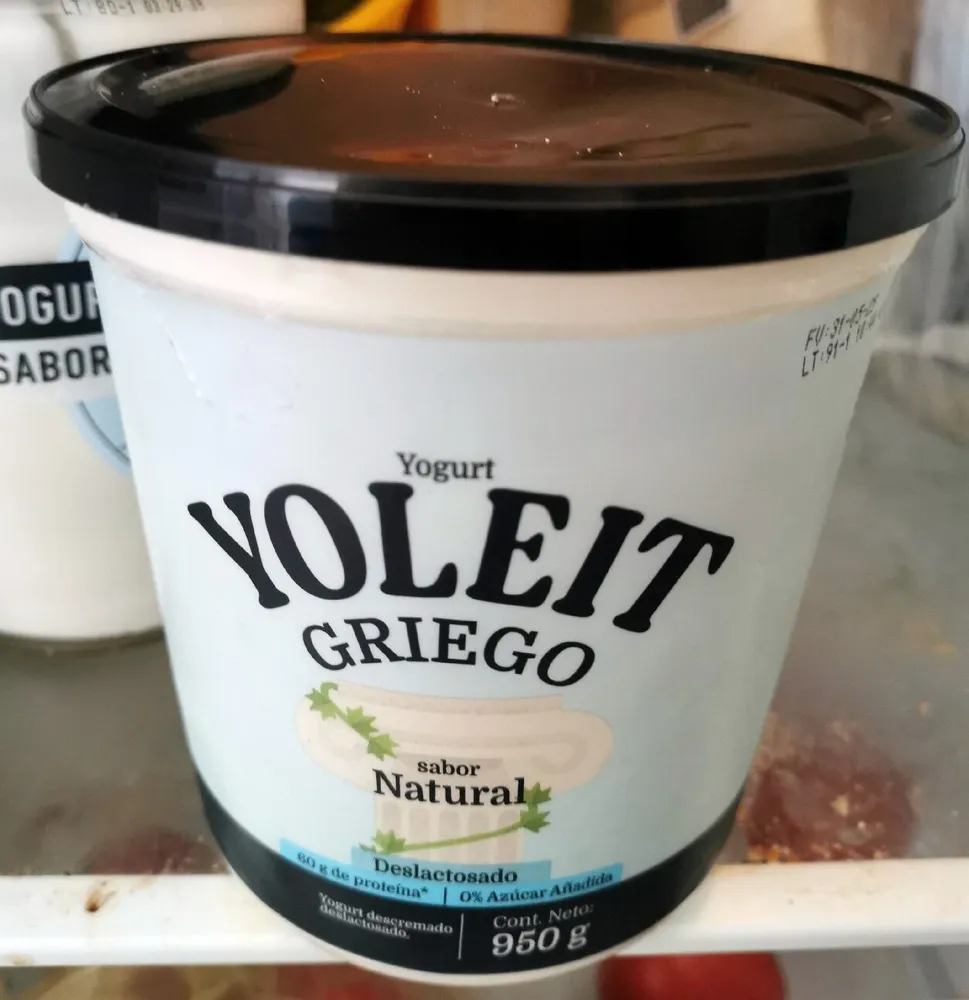 Yogurt Griego sabor Natural