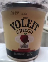 Yogurt Yoleit Griego Con Manzana Y Canela
