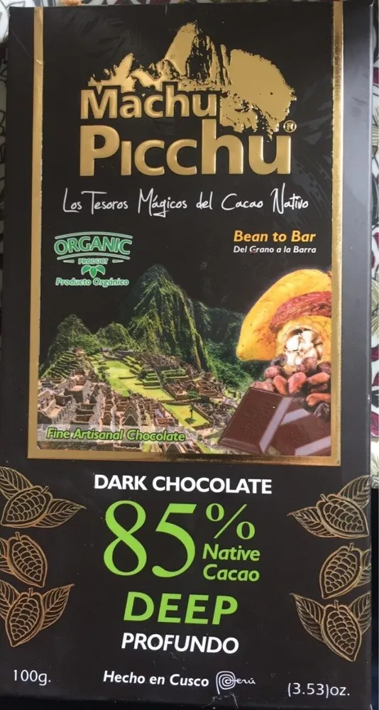 Machu Picchu DARK CHOCOLATE