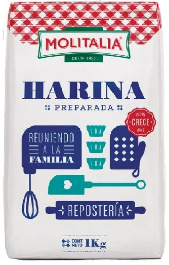 Harina preparada repostería