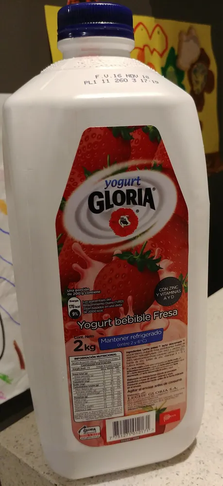 yogurt bebible fresa