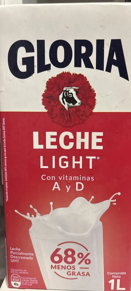 Leche Light (reducida an grasas)
