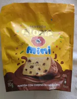 Panetón mini con chispas de chocolate