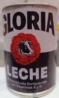 Leche evaporada Gloria 390g