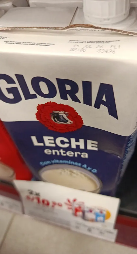 Leche Entera Caja