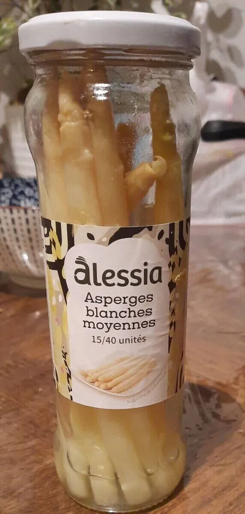 Asperges blanches moyennes