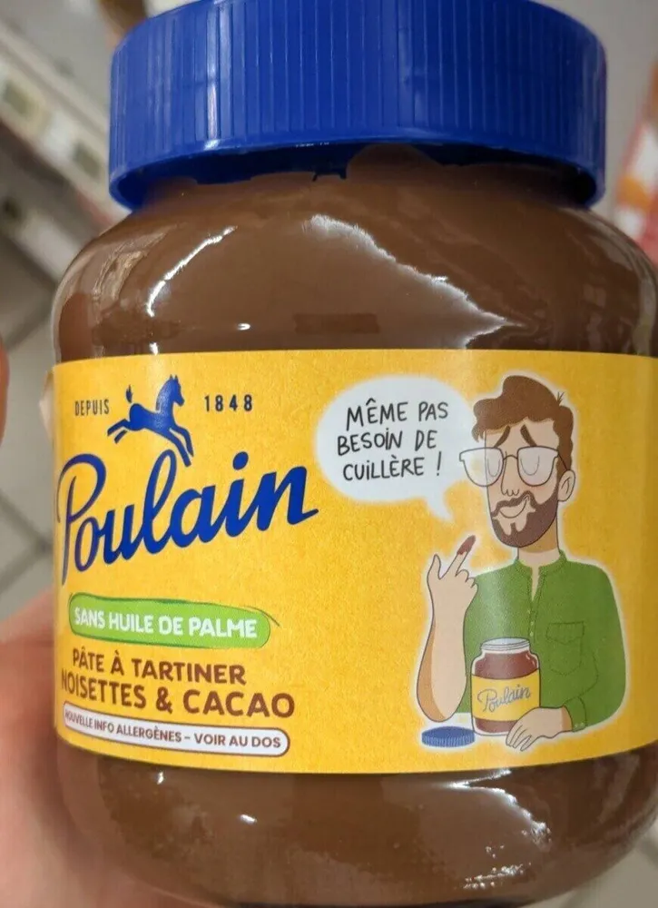Pâte à tartiner noisettes et cacao