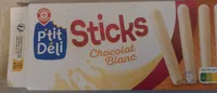 Sticks chocolat blanc
