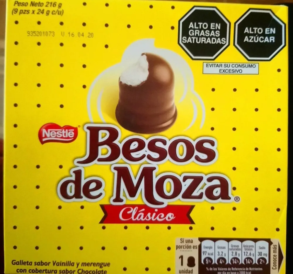 Besos de Moza