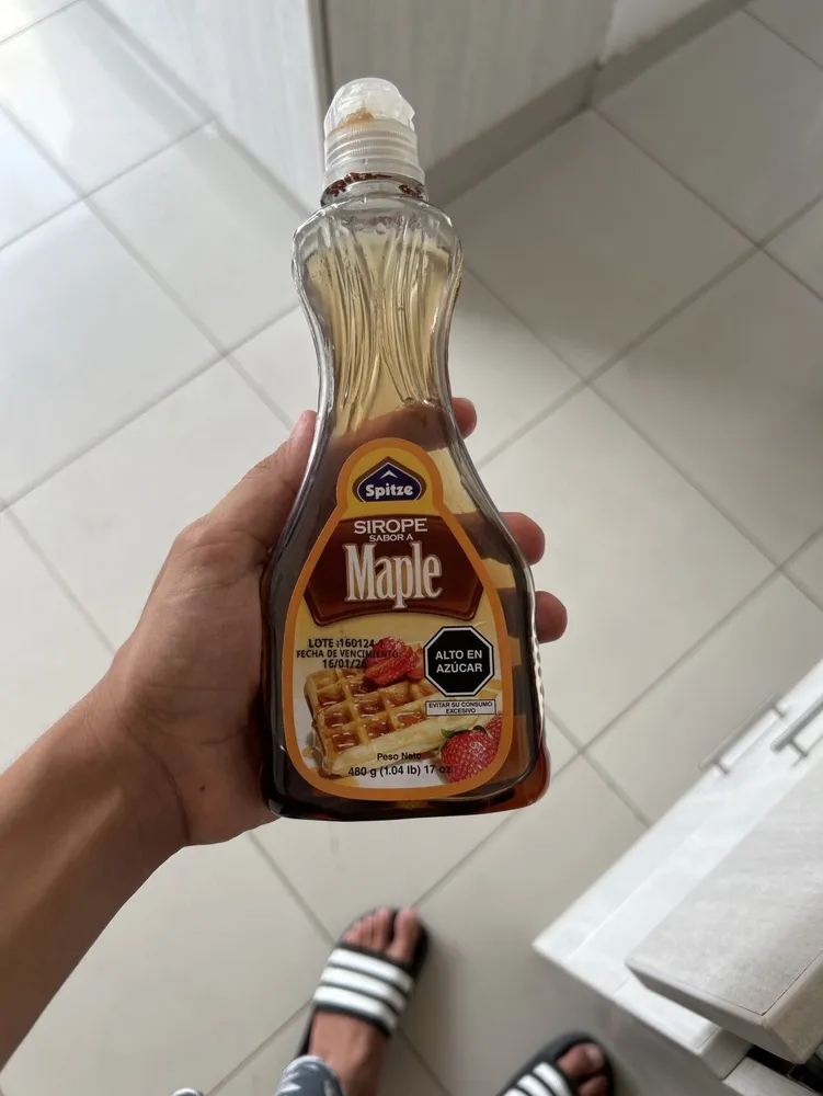 spitze  sirope sabor a maple