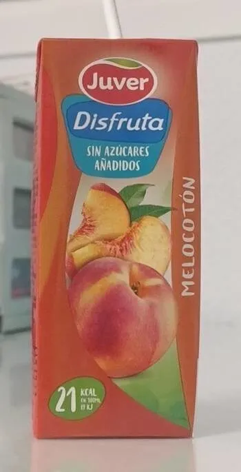Zumo de melocotón