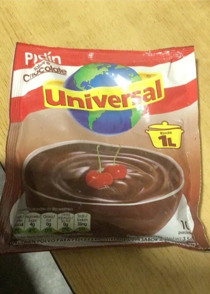 Pudin de chocolate