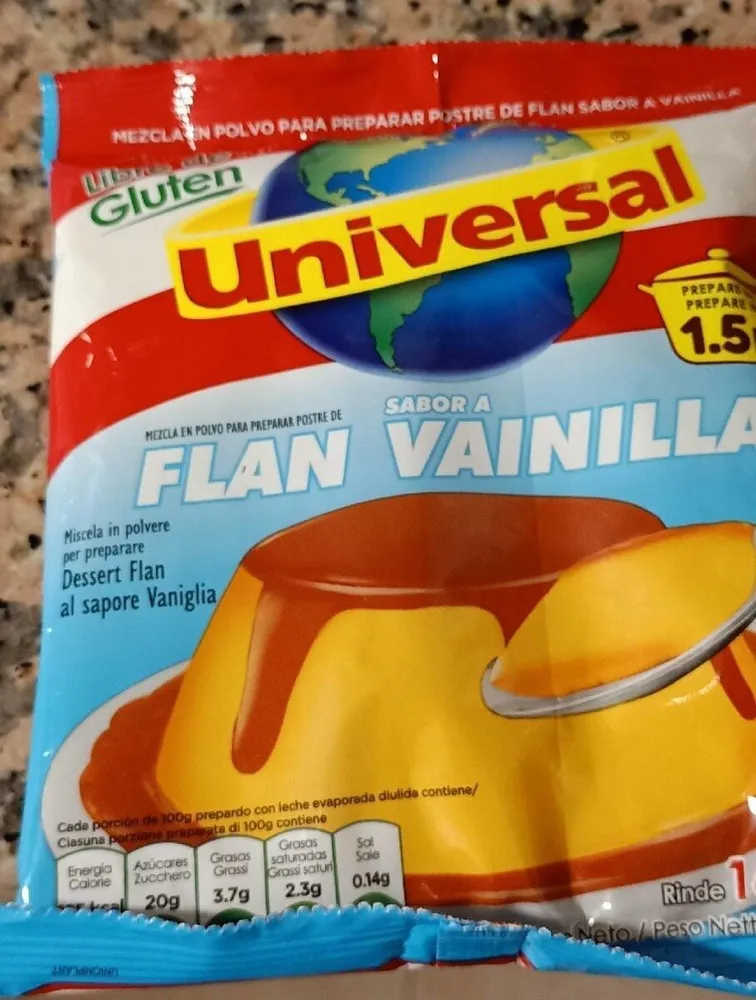 Flan vainilla