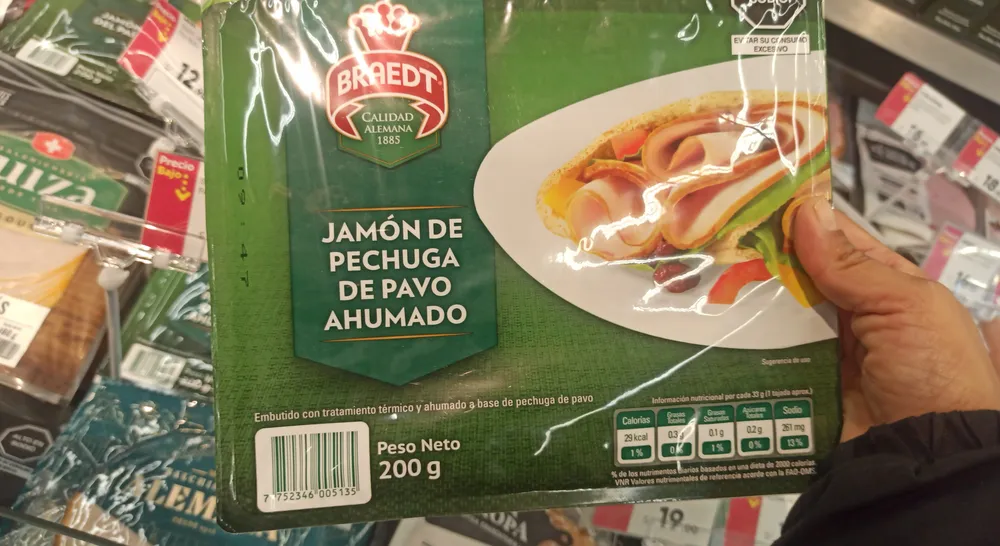 Jamon De Pechuga Pabo Ahumado