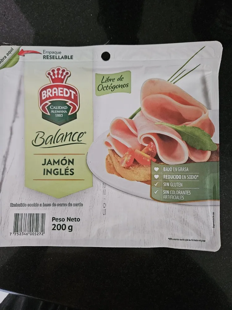 Balance Jamón Ingles