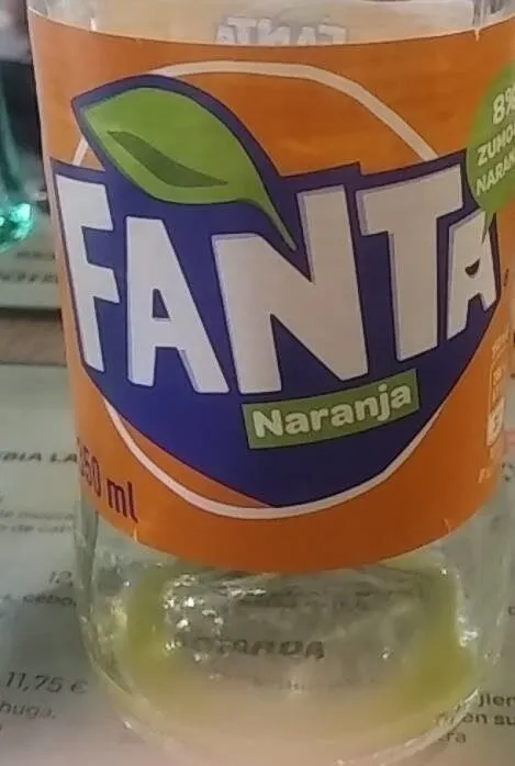 Fanta de naranja