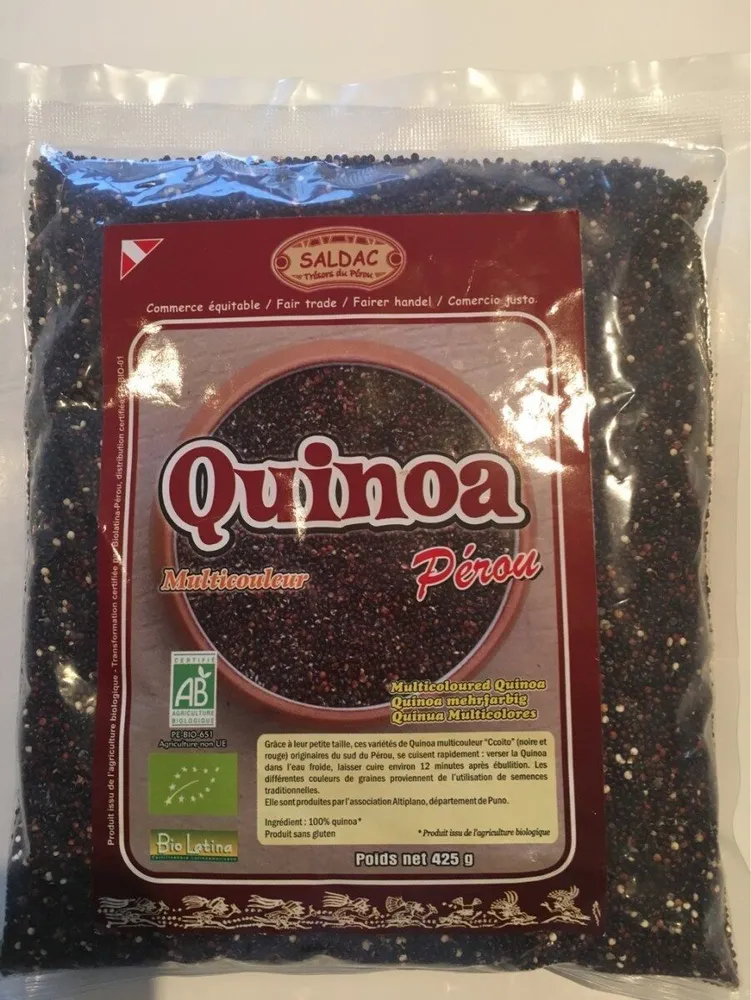 Quinoa noire Pérou Bio