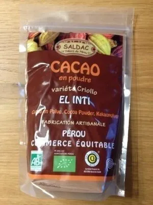 Cacao en poudre varieté Criollo
