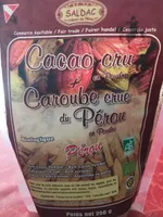 Cacao cru + Caroube crue du Pérou en poudre
