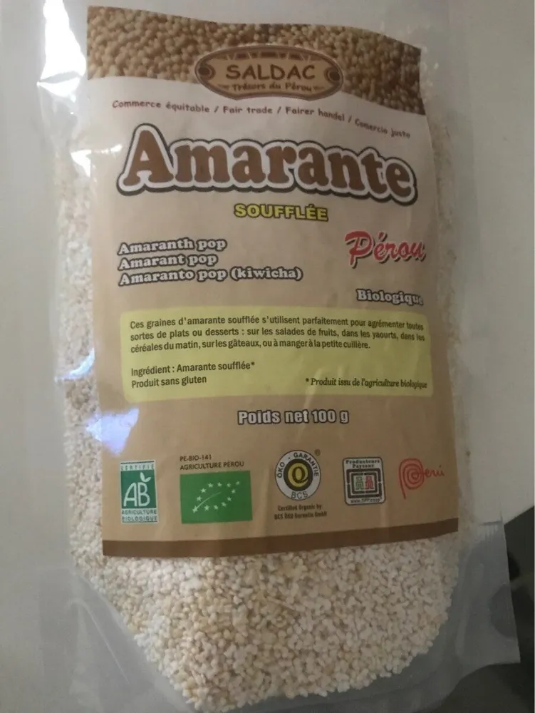 Amarante soufflée