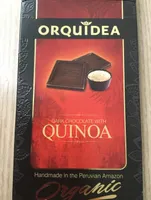 Dark chocolate with quinoa
