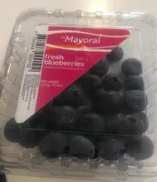 Fresh blueberries