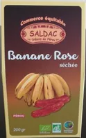 Banane rose séchée