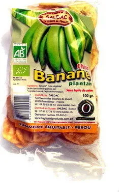 Chips banane plantain