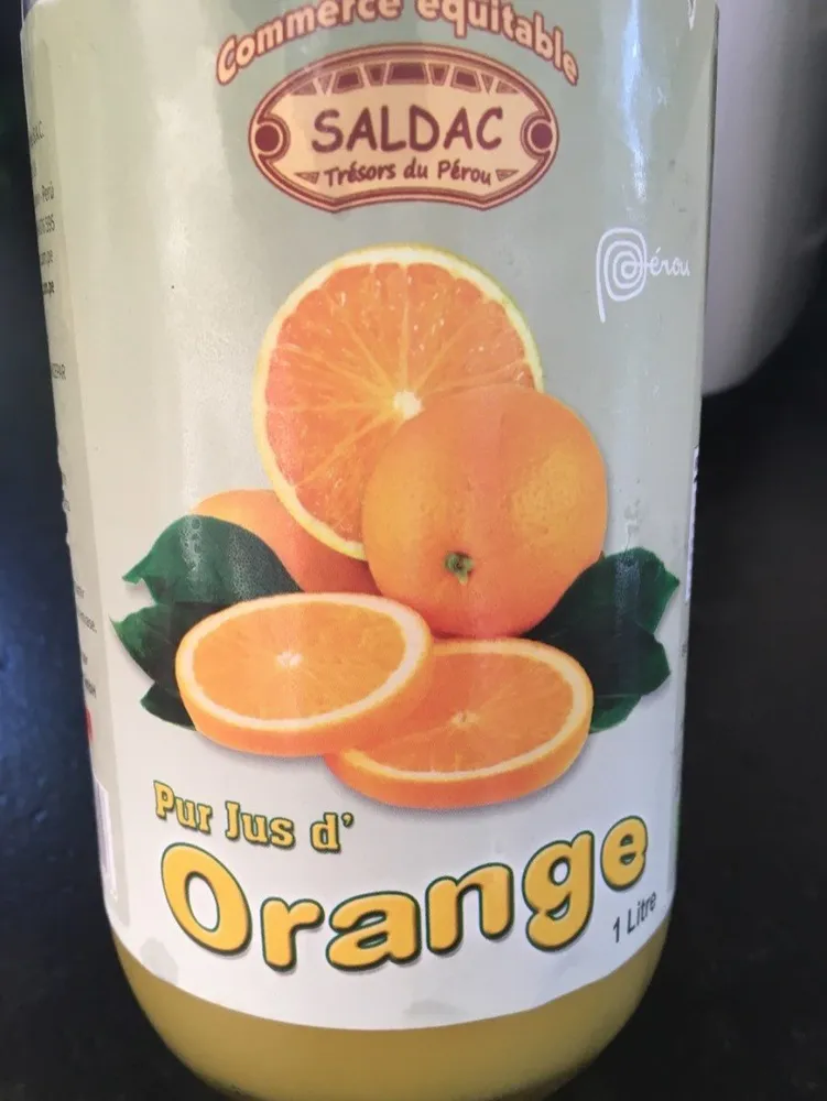 Pur jus d'Orange