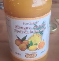 Pur Jus d' Mangue, Ananas Fruit de la passion