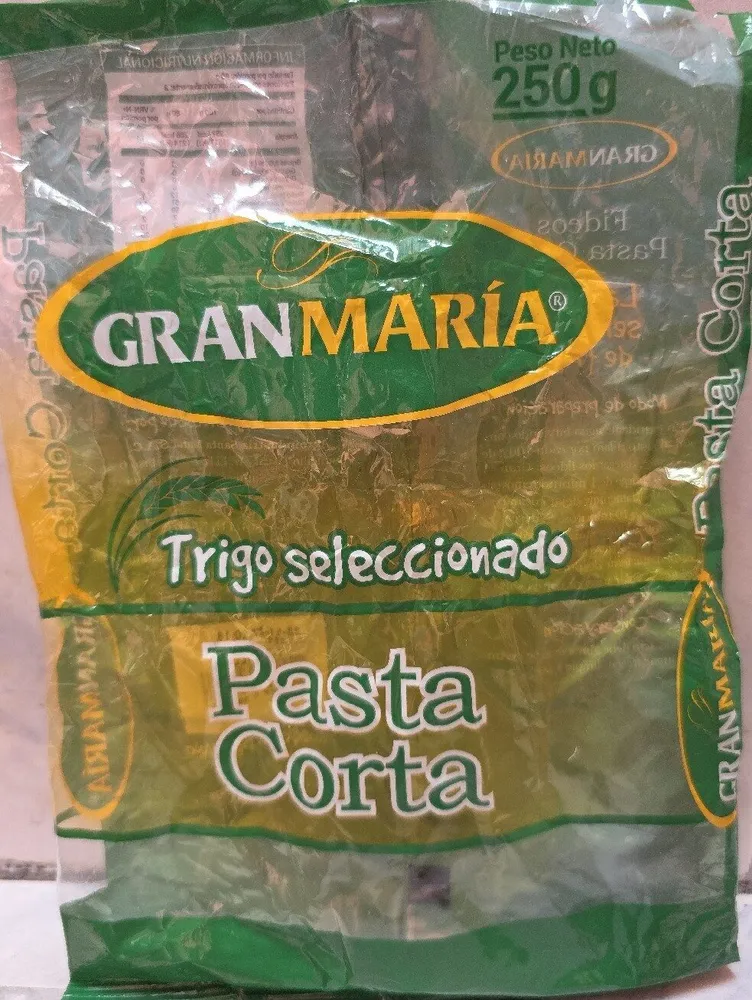 Pasta Corta Gean María Tornillo