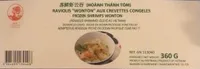 Raviolis « WONTON » aux crevettes