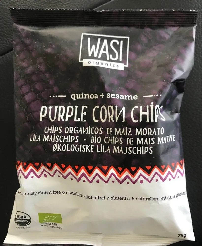 chips de mais mauve