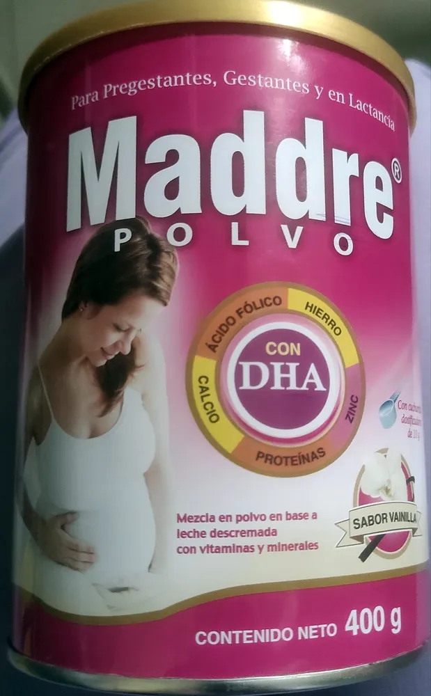 Polvo DHA sabor Vainilla