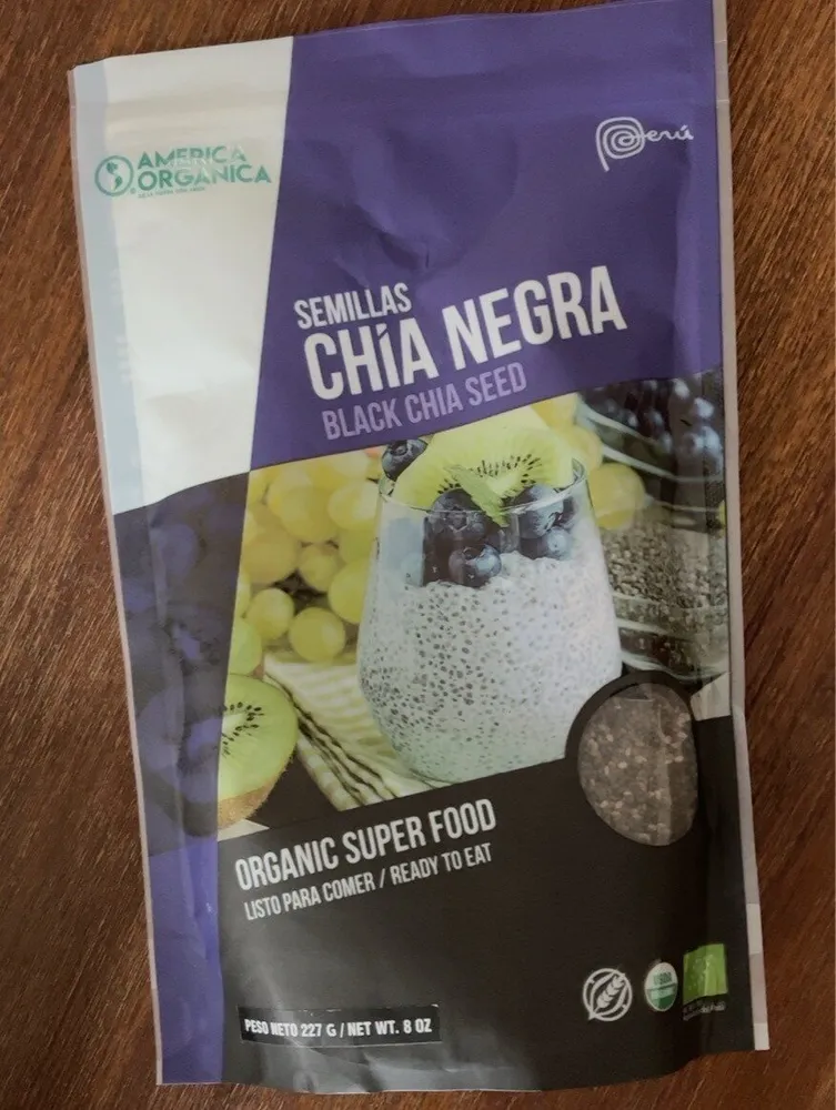 America Organica Semillas Chia Negra