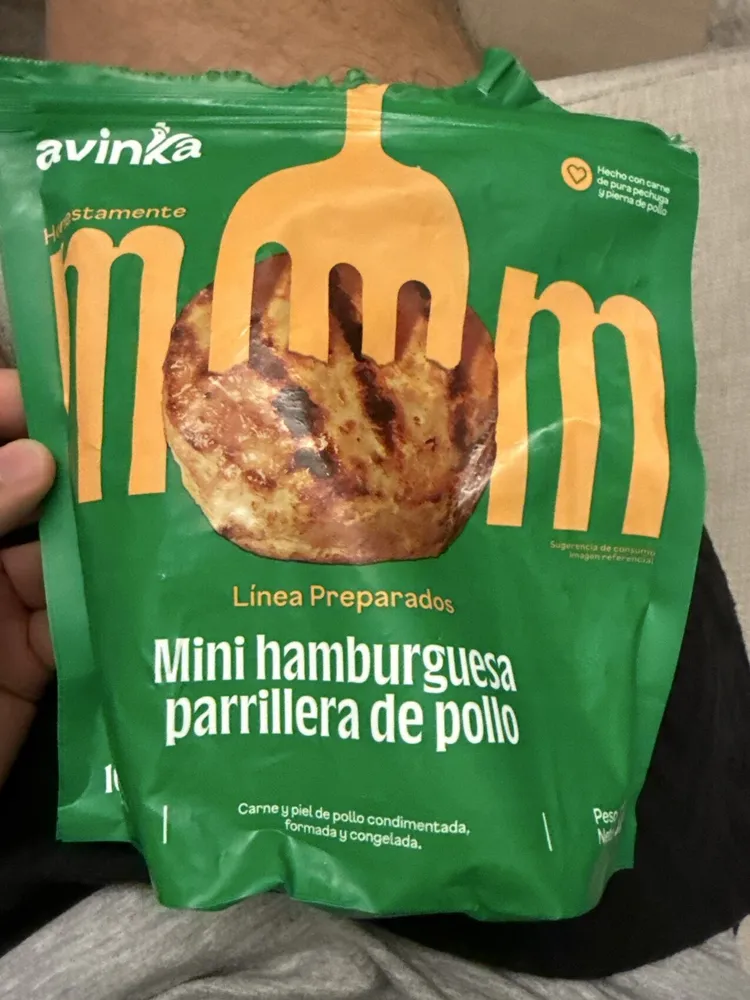 Mini Hamburguesa Parrillera De Pollo