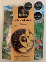 Britt chocolates Lúcuma