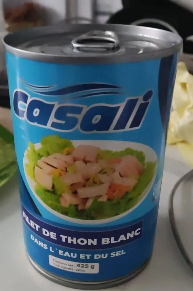 Filet de thon blanc