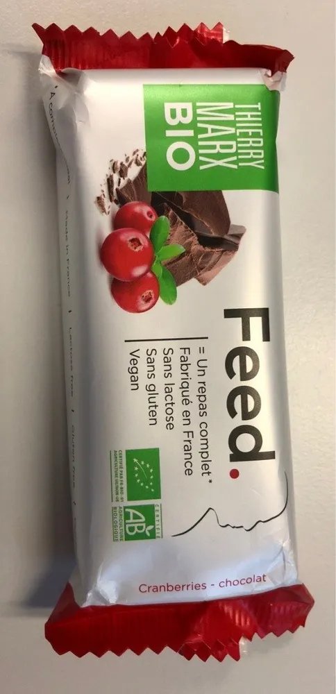 Barre Cranberries Chocolat