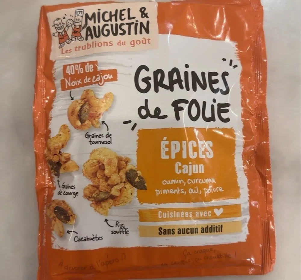 Graines de folie epices cajun