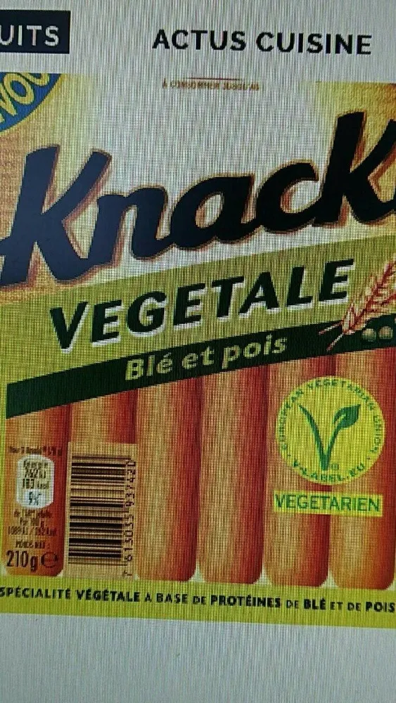 Knacki saucisse végétale