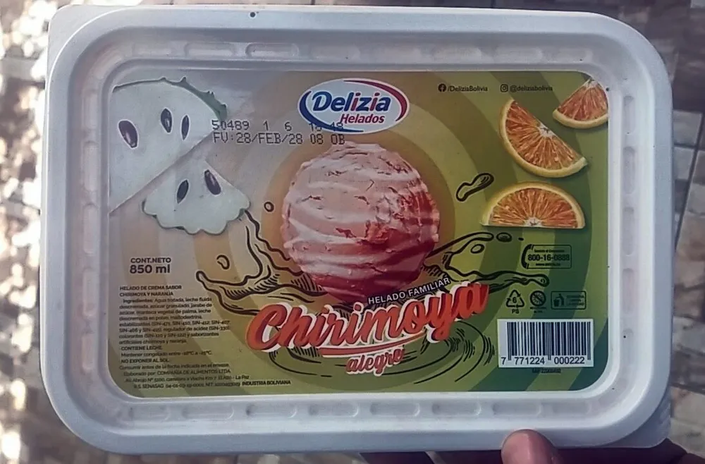 Helado Familiar Chiromoya Alegre