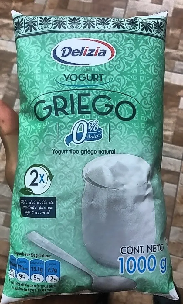 Yogurt Griego 0% Azúcar