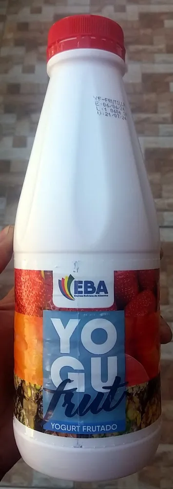 Yogurt Frutado sabor Frutilla/Durazno/Piña