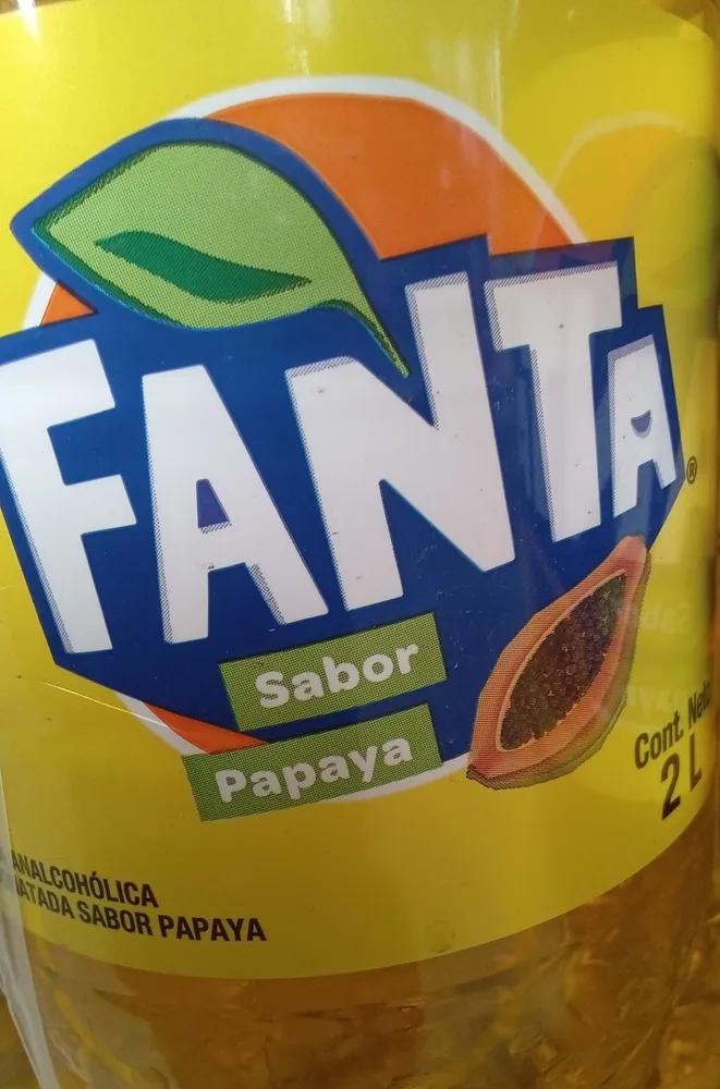Fanta sabor Papaya