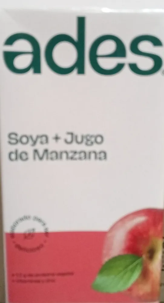 Soya + Jugo de Manzana