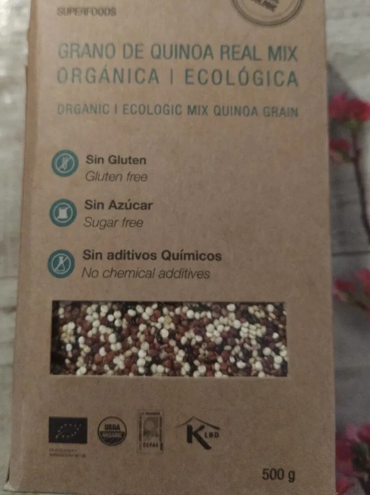 Grano de Quinoa Real Mix Orgánica Ecológica