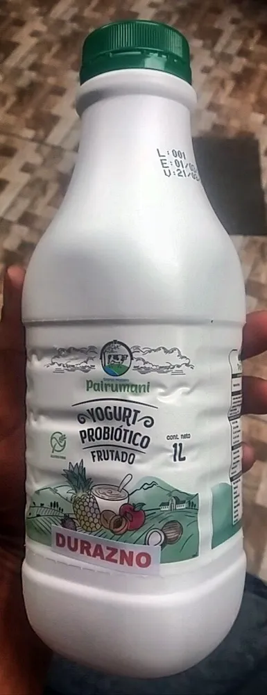 Yogurt Probiótico Frutado Durazno