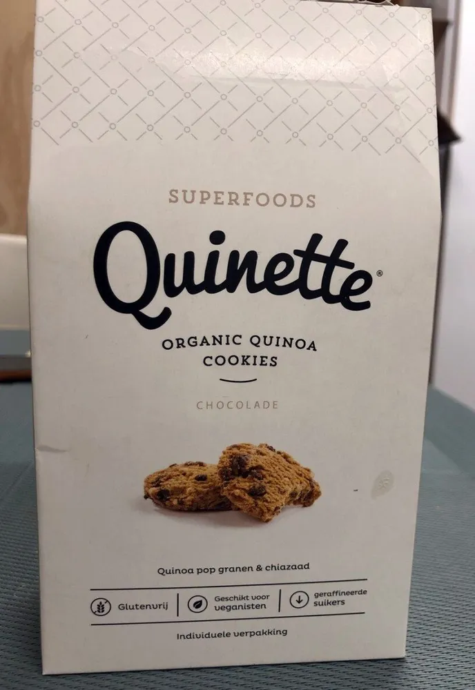 Organic Quinoa Cookies Chocolade