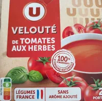 Velouté de tomates aux herbes